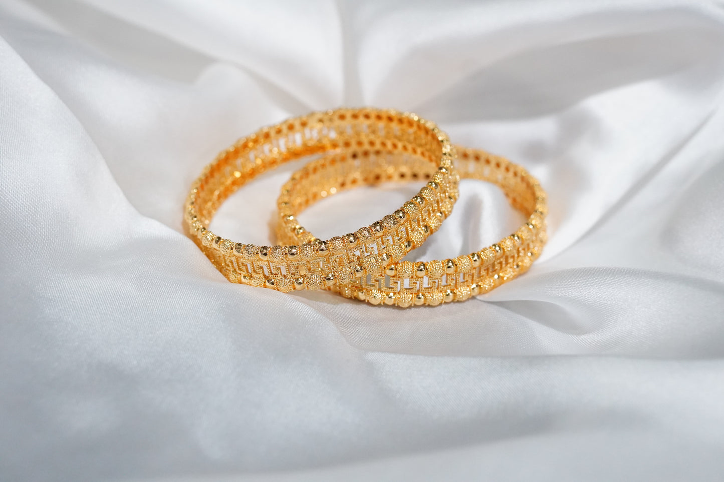 Versace-inspired bangle set
