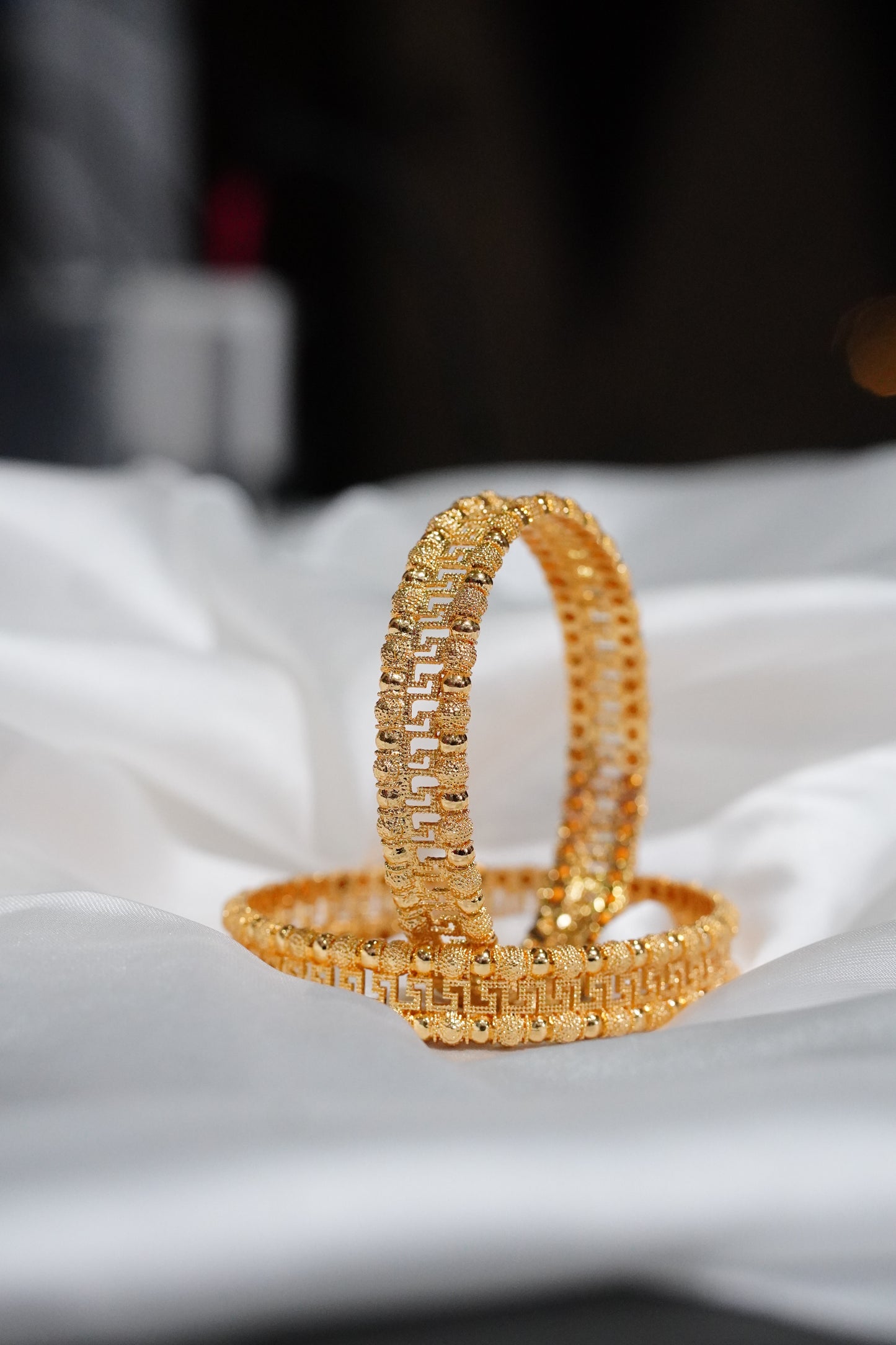 Versace-inspired bangle set