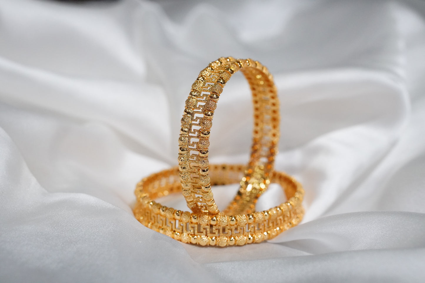 Versace-inspired bangle set