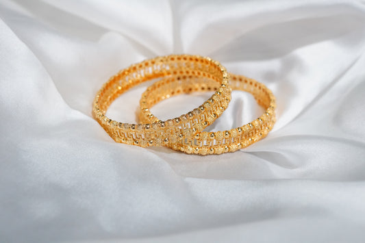 Versace-inspired bangle set